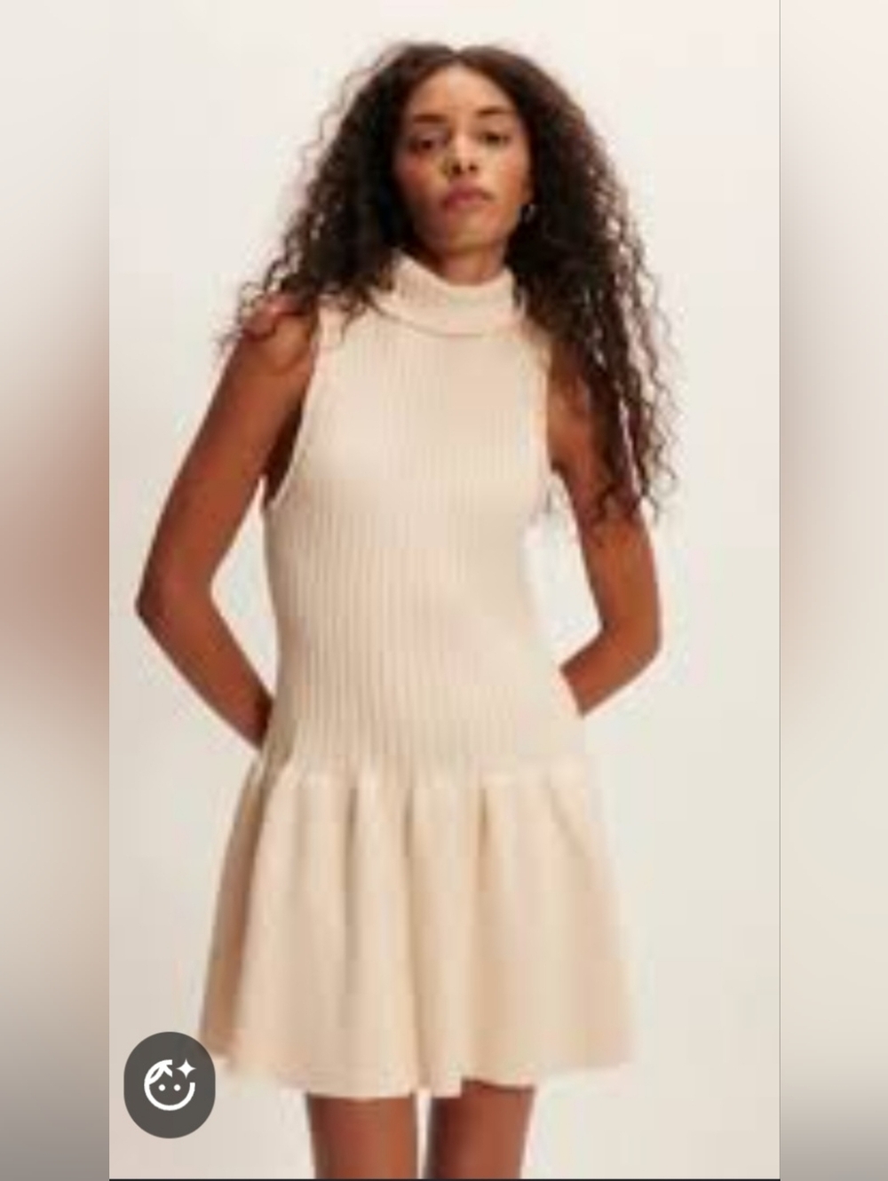 Free People Millie Sweater Min8 Dress Sz L